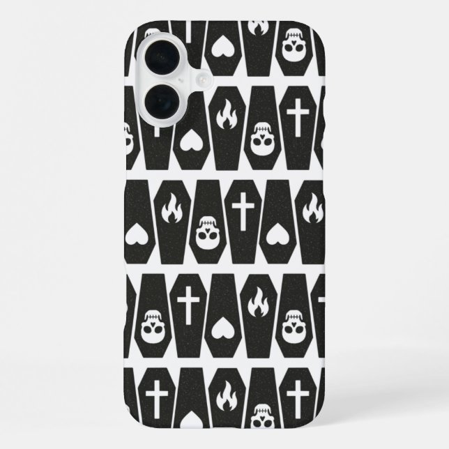 Coffins Iphone Case (Back)