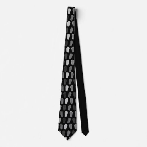 Coffinz _ Gray Neck Tie