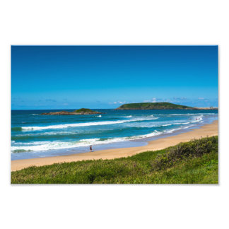 Coffs Harbor Park beach seascape Australia Photo Print