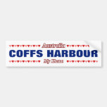 [ Thumbnail: Coffs Harbour - My Home - Australia; Hearts Bumper Sticker ]