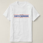 [ Thumbnail: Coffs Harbour - My Home - Australia; Hearts T-Shirt ]