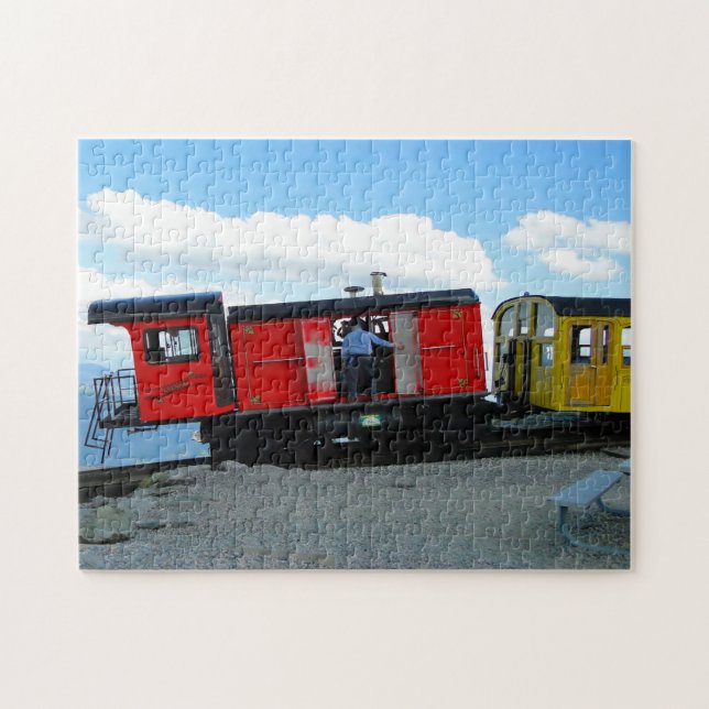 Cog Railway New Hampshire. Jigsaw Puzzle (Horizontal)