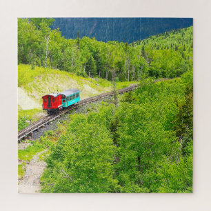 Cog Train Washington Mountain New Hampshire Jigsaw Puzzle
