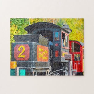 Cog Train Washington Mountain New Hampshire Jigsaw Puzzle