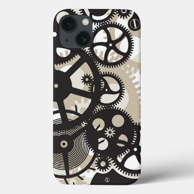 Cog wheels work Case-Mate iPhone case (Back)