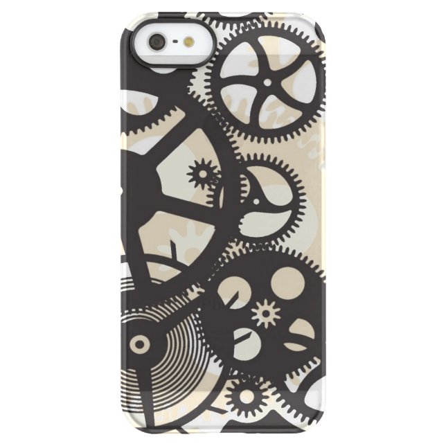 Cog wheels work uncommon iPhone case (Back)