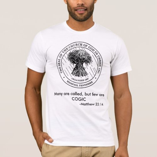 cogic_shield Many are called but few are COGI T_Shirt