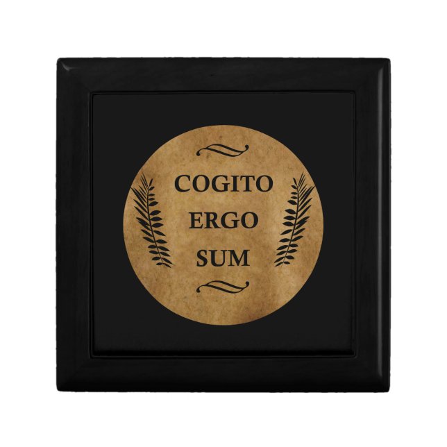 Cogito ergo sum gift box (Front)