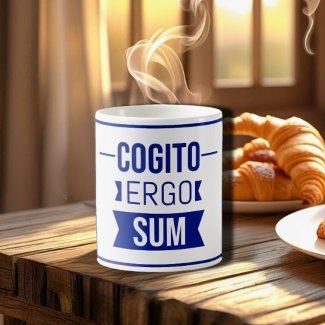 Cogito ergo sum - Latin phrase