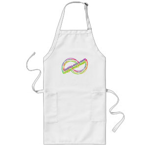 Cogito, ergo sum Latin Quote Long Apron
