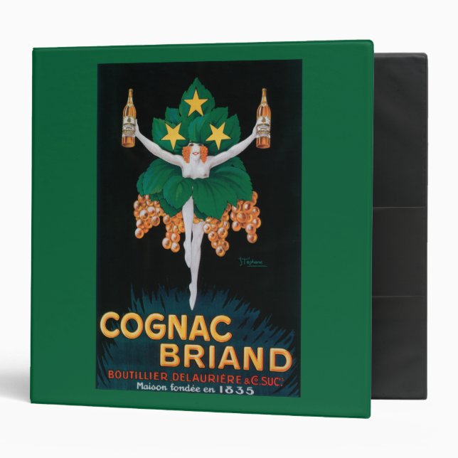 Cognac Briand Promotional Poster Binder (Front/Inside)