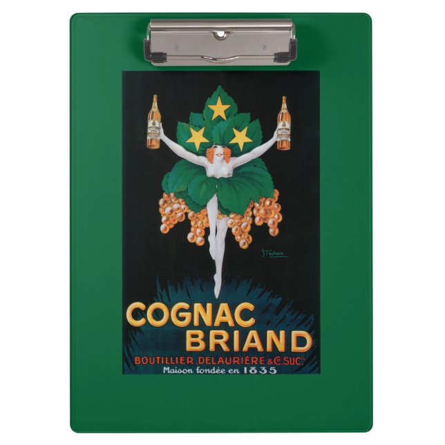 Cognac Briand Promotional Poster Clipboard (Front)