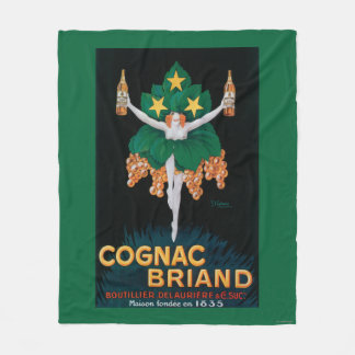 Cognac Briand Promotional Poster Fleece Blanket