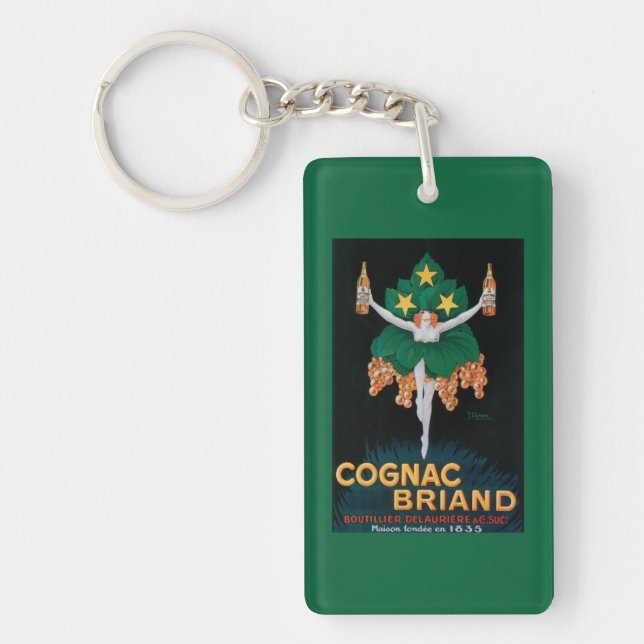 Cognac Briand Promotional Poster Keychain (Front)