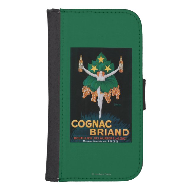 Cognac Briand Promotional Poster Samsung Galaxy Wallet Case (Front)
