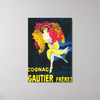 Cognac Gautier Promotional PosterFrance Canvas Print