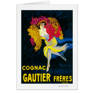 Cognac Gautier Promotional PosterFrance Cards