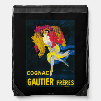 Cognac Gautier Promotional PosterFrance Drawstring Bag