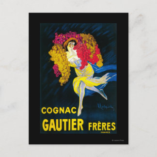 Cognac Gautier Promotional PosterFrance Postcard