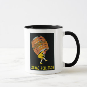 Cognac Pellisson Promotional PosterFrance Mug