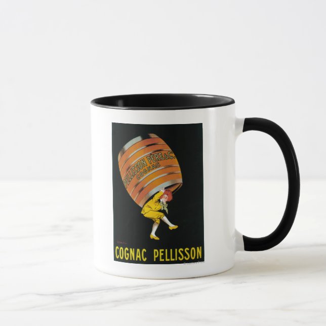 Cognac Pellisson Promotional PosterFrance Mug (Right)