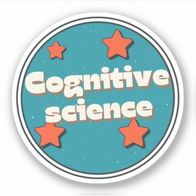 Cognitive science sticker (Front)