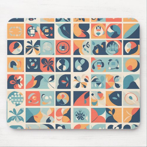 Cognitive style pattern mouse pad