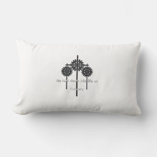 Cogs and Crosses Lumbar Pillow