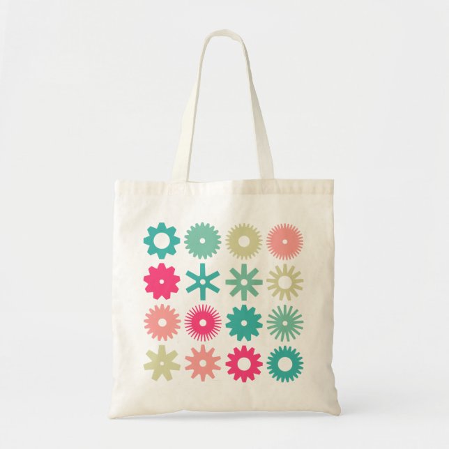 Cogs - Colors 01 Tote Bag (Front)