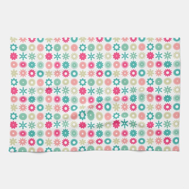 Cogs - Colors 01 Towel (Horizontal)
