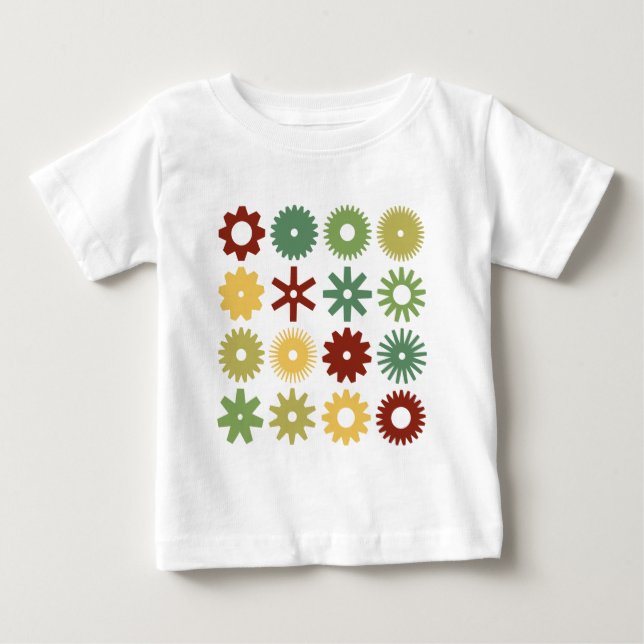 Cogs - Colors 03 Baby T-Shirt (Front)