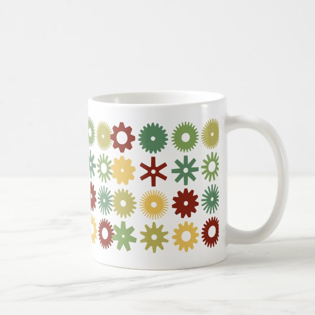 Cogs - Colors 03 Coffee Mug (Right)