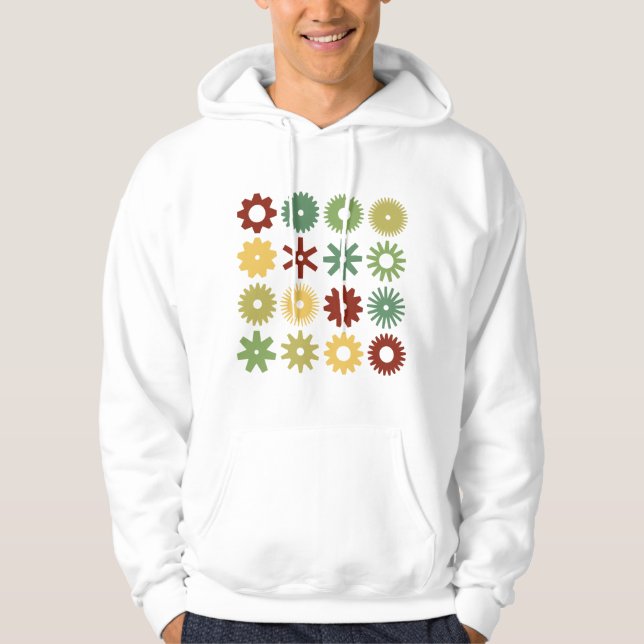 Cogs - Colors 03 Hoodie (Front)