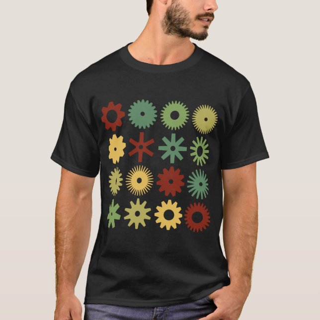 Cogs - Colors 03 T-Shirt (Front)