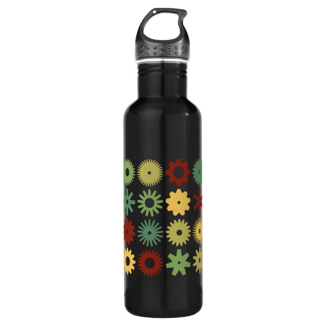 Cogs - Colors 03 Water Bottle (Front)