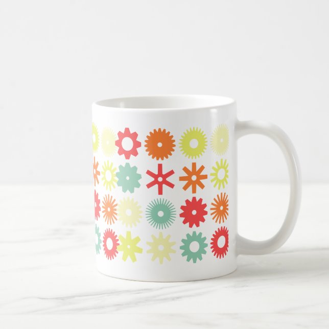 Cogs - Colors 04 Coffee Mug (Right)