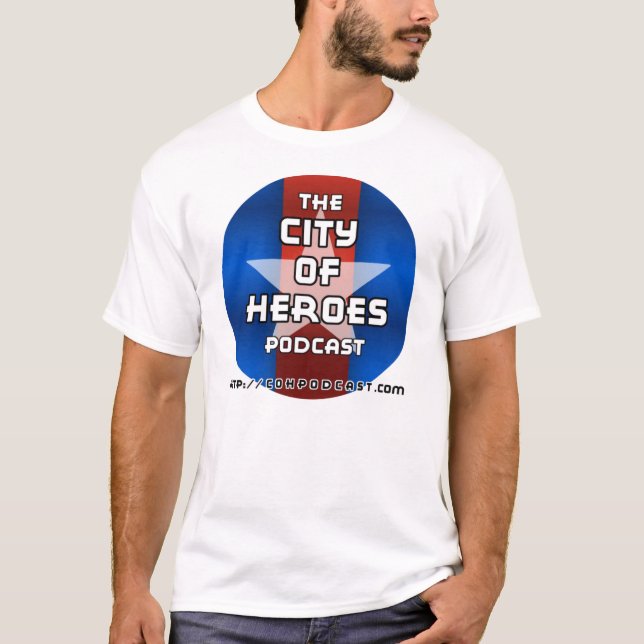 CoH Podcast Star T-Shirt (Front)