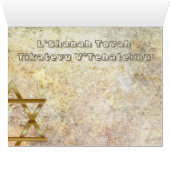 Cohanim Hands - Magen David - Natural Rock (Inside Horizontal (Bottom))