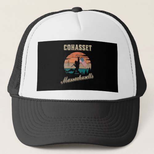 Cohasset Massachusetts Trucker Hat