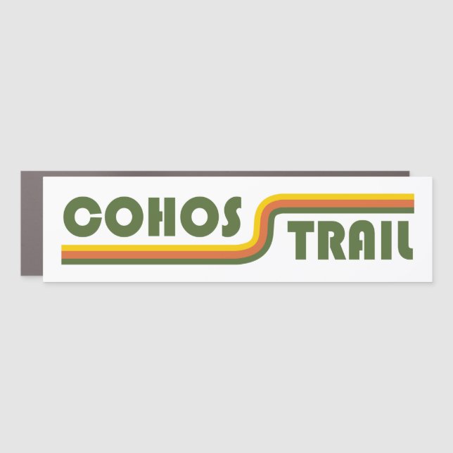 Cohos Trail New Hampshire Car Magnet (Front)