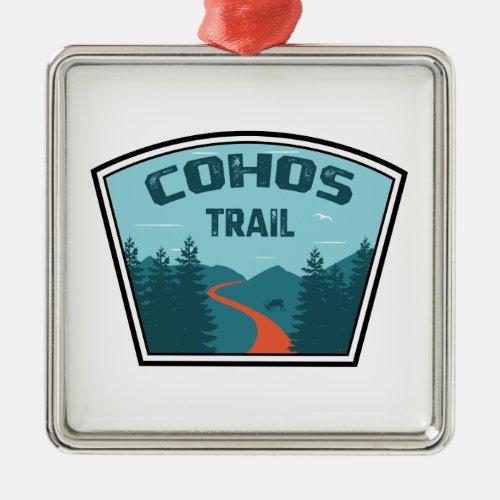 Cohos Trail New Hampshire Metal Ornament