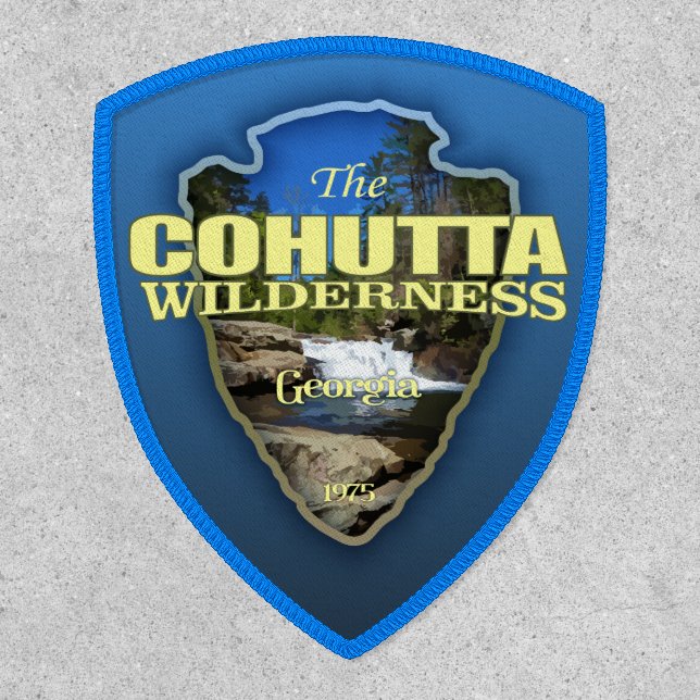 Cohutta Wilderness (arrowhead)  Patch (Front)