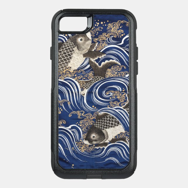 Coi and waves Iphone Otter Box (Back)