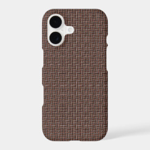 Coigach Tweed Rustic Gun Club Check iPhone 17 Case