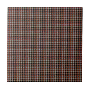 Coigach Tweed Rustic Gun Club Check Ceramic Tile