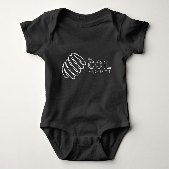 coil project baby bodysuit (Front)