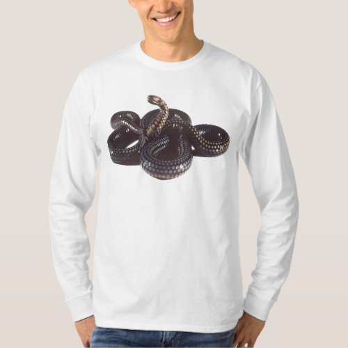 Coiled and Ready to Strike Snake T_Shirt