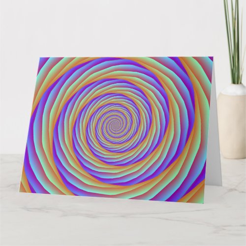 Coiled Cables Greeting Card
