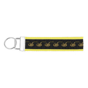 Coiled Copperhead Snake Thunder_Cove Wrist Keychain