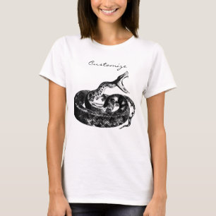 Coiled Rattlesnake Thunder_Cove T-Shirt